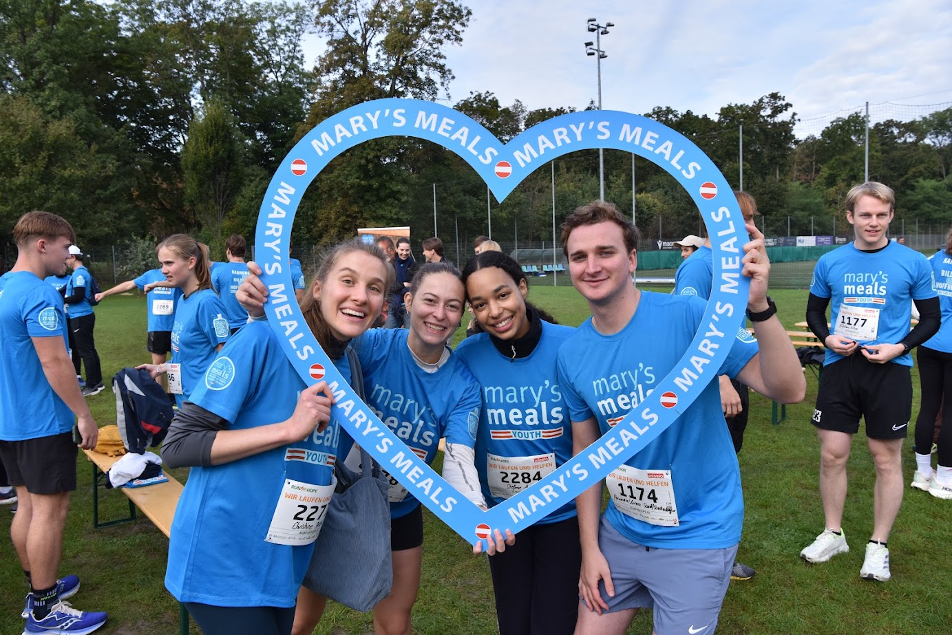 Mary&rsquo;s Meals beim Run for Hope