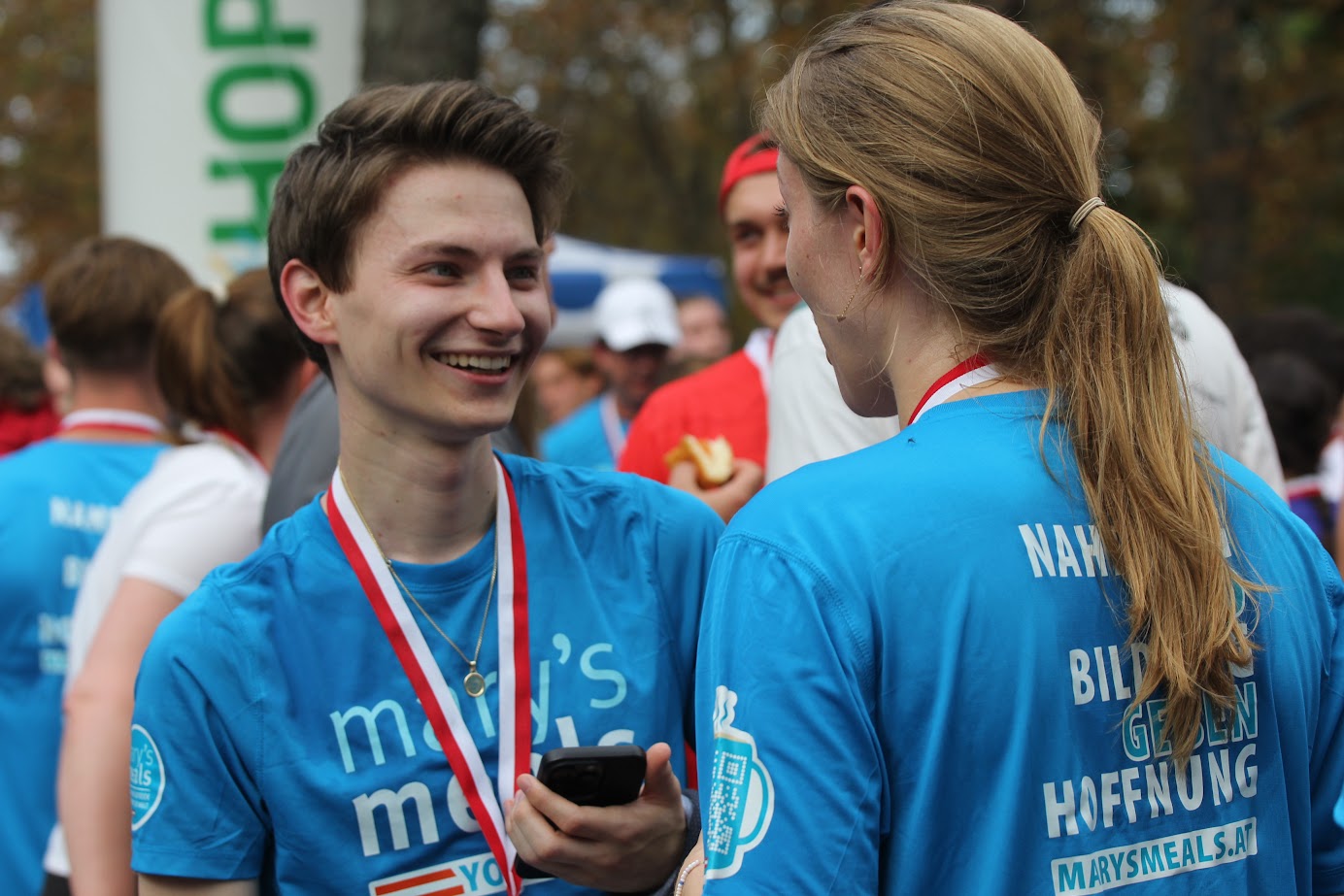 Mary&rsquo;s Meals beim Run for Hope